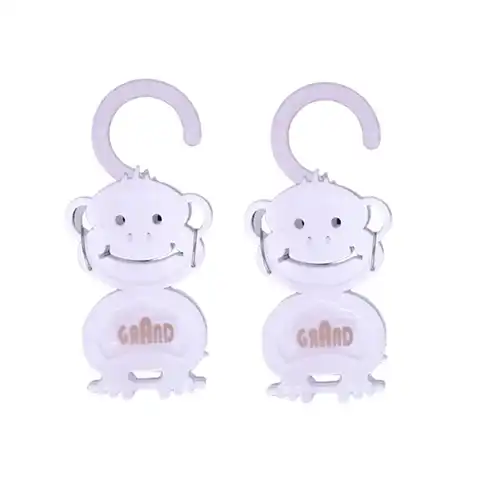 Monkey Shape Glove Holder | Cute Plastic Clip
