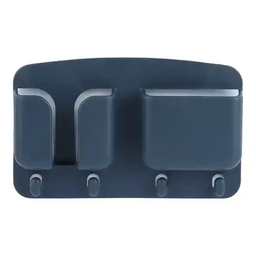 Wall Mount Mobile & Key Holder | Dual Purpose Organizer