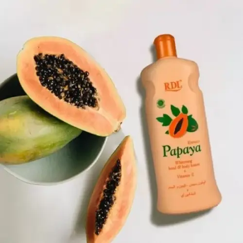 Papaya body lotion 600 ml, cheap, single and wholesale, code M2096
