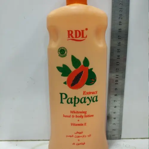 Papaya body lotion 600 ml, cheap, single and wholesale, code M2096