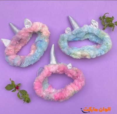 هدبند آرایشی یونیکورن تک شاخ