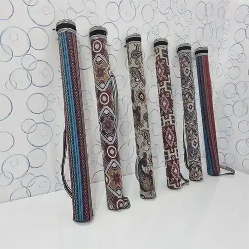 Traditional Kebab Skewer Cover with Jute Fabric | Rustic & Durable