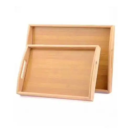 Buy 3-Piece Bamboo Serving Tray Set | Stylish, Durable & Functional