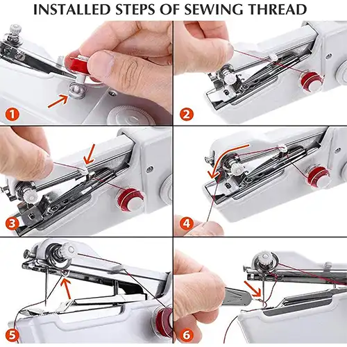 Buy Portable Mini Hand Sewing Machine | Quick Stitch & Clothing Repair