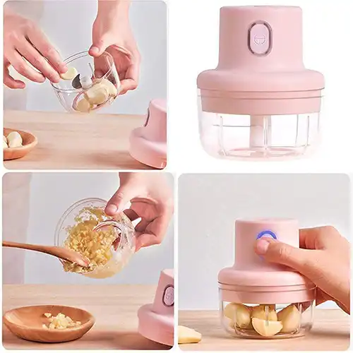 Pink Mini Chopper | Compact and Handy Food Processor