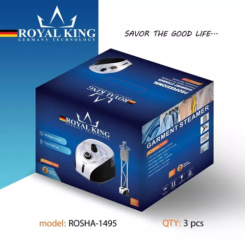 اتو ایستاده رویال کینگ مدل ROSHA-1495 تک و عمده کد P484