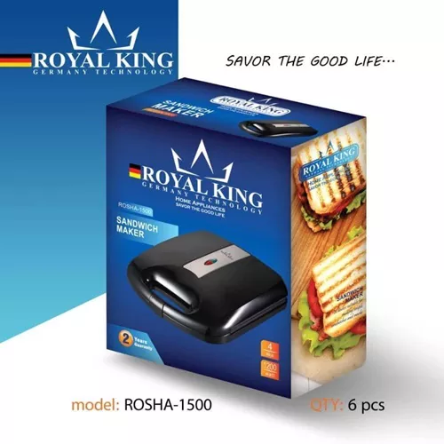 اسنک ساز تک کاره رویال کینگ Rosha-1500 تک و عمده کد P485