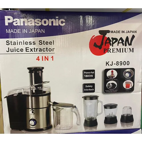 خرید ابمیوه گیر ۴ کاره Panasonic kj-8900 تک  و عمده کد t904