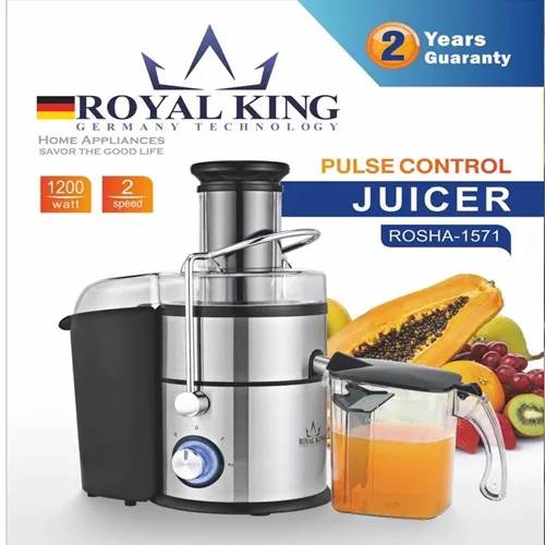 آبمیوه گیری رویال کینگ تک کاره مدل ROSHA1571 تک و عمده کدP494