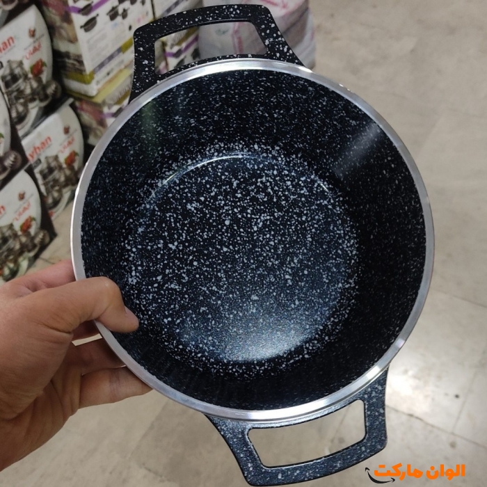 سرویس قابلمه 10 پارچه مدل لاو اسمایل تک و عمده کد G4646