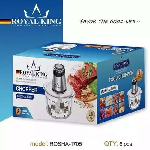 خردکن برقی مدل رویال کینگ روشا  1705 تک و عمده کدp497