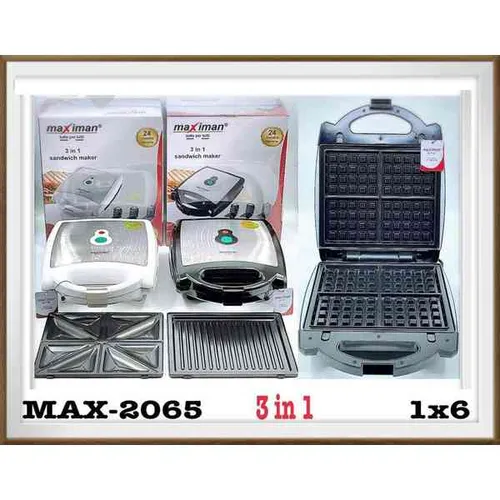 Buy and sell the price of the Maximantec three-function snack maker and wholesale code t943