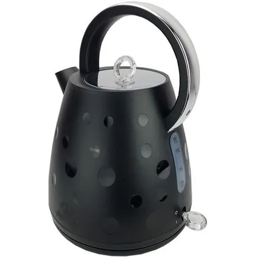 Romantic Home 1.7L Electric Kettle Black and White code t930
