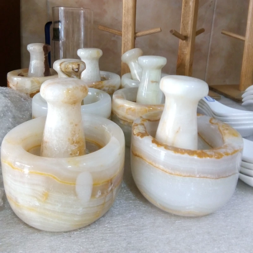 Mortar and Pestle - Marble - Code z1033