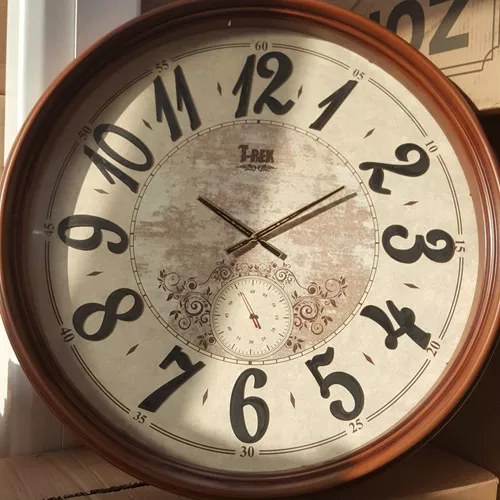wall-clock-two-motor-t-rex-single-and-major