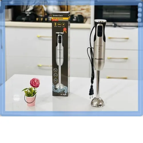  Silver Crest Single-Function Hand Blender 4-Blade Stainless Steel