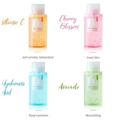 Cheap cherry blossom micellar water, single and wholesale, code M2175