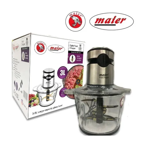پخش خردکن مایر مدل MR-493 ظرفیت ۳ لیتر با ۶ تیغه تک وعمده کد G4670