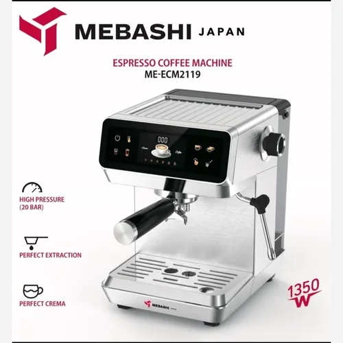  Mebashi Professional Touch Espresso Machine code t1052
