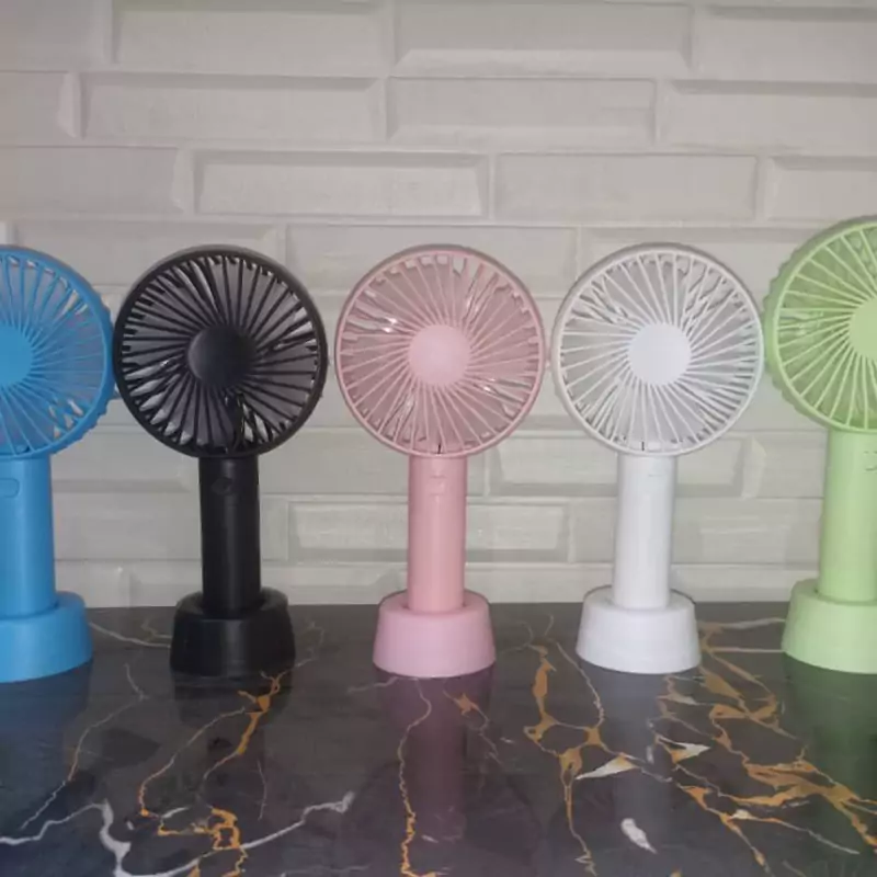 پنکه-سه-حالته-شارژی-دستی-با-پایه-کد-e460-تک-و-عمده