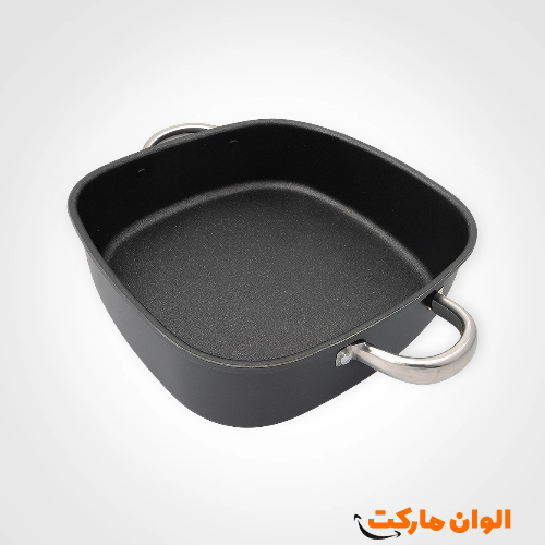 تابه چهارگوش سایز ۲۸  مدل ۴۴۴ – برند تک ظرف تک و عمده کد t1090
