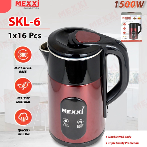 خرید کتری برقی برند مکسی مدل SKL_6 تک و عمده کدZ1069