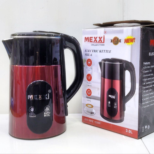 خرید کتری برقی ۳ لیتر مکسی مدل skl6 تک و عمده کد Z1103