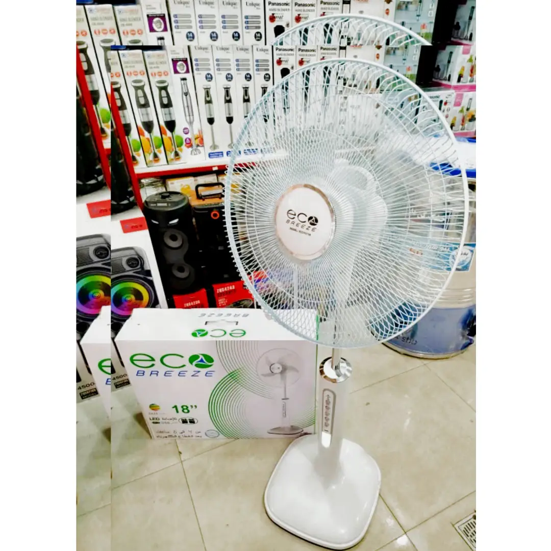 پنکه ایستاده شارژی ECO کد E464 تک و عمده