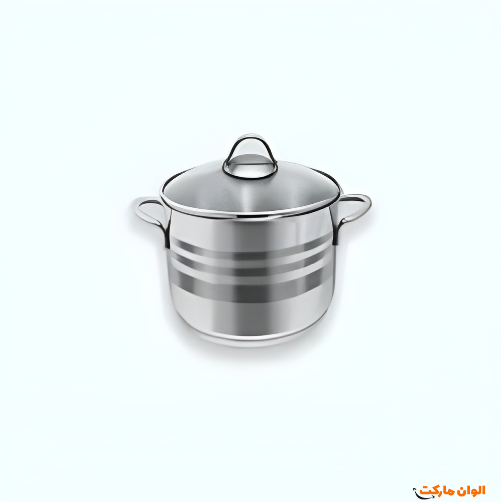  قابلمه سایز16 تک استيل  تک
