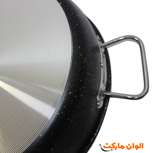 قابلمه‌‌ برند خورشید تفلون سایز 18 تک و عمده کدt1096