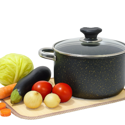 قابلمه‌‌ برند خورشید تفلون سایز22 تک و عمده کدt1100