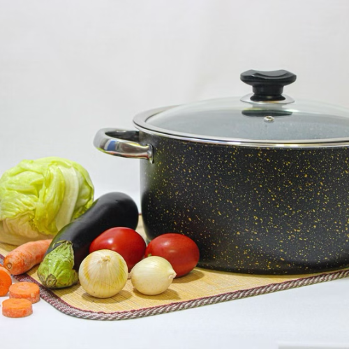 قابلمه‌‌ برند خورشید تفلون سایز 24 تک و عمده کدt1102