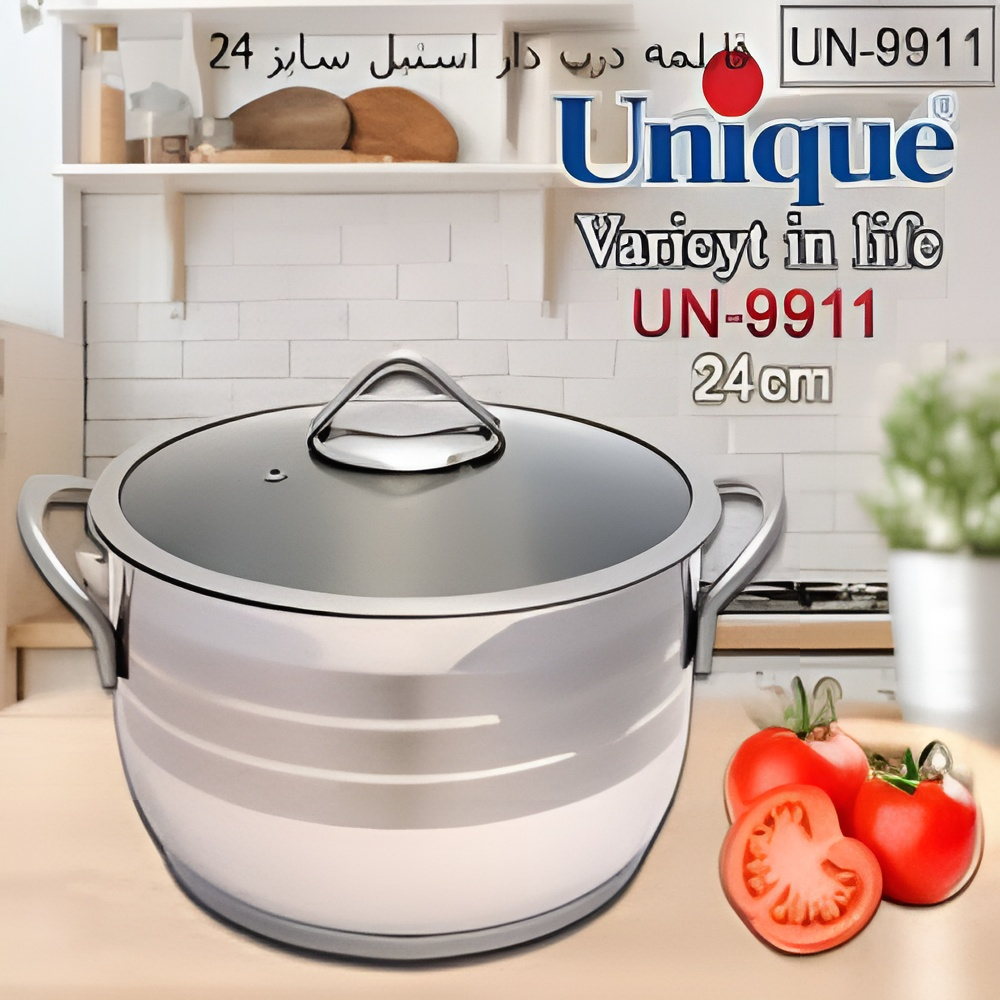  قابلمه تک استيل  سایز24