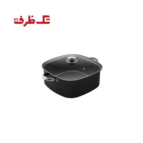 خرید  قابلمه مربعی سایز ۲۰ گرانیتی برند Takzarf تک و عمده کد t1072