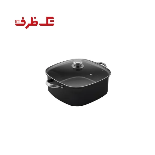 خرید قابلمه مربعی سایز ۲۴ گرانیتی برند Takzarf تک و عمده کد t1074