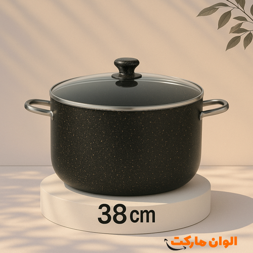 قابلمه‌‌ برند خورشید تفلون سایز 38 تک و عمده کدt1110