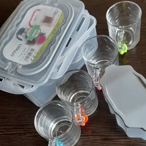 Kamelkd M21794-person travel tea service