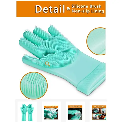 Silicone Kitchen Gloves | Heat-Resistant & Non-Slip