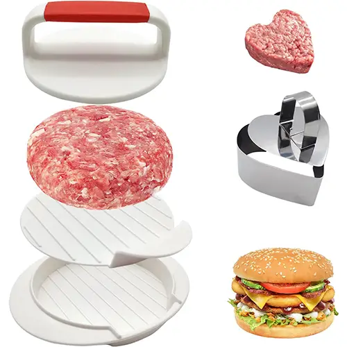Plastic Burger Press | Affordable & Durable Home Burger Maker