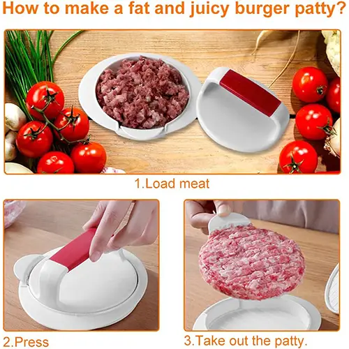 Plastic Burger Press | Affordable & Durable Home Burger Maker