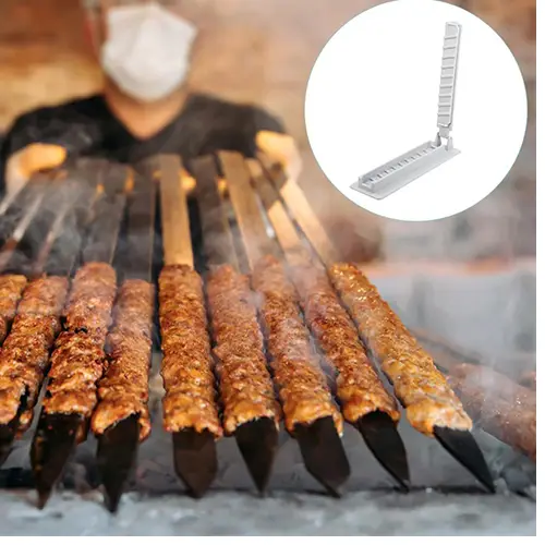 Large Size Kebab Maker | Quick & Easy BBQ Tool