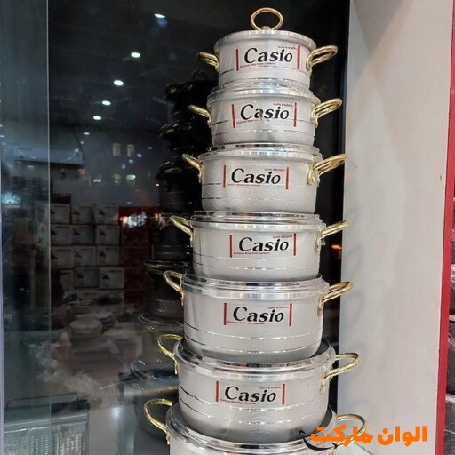 پخش سرویس قابلمه 14 پارچه برند Casio تک و عمده