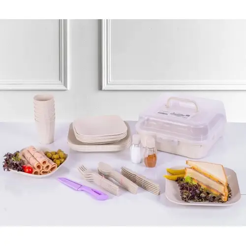 6-person service, Homecat product, cheap, single and wholesale, code M2199