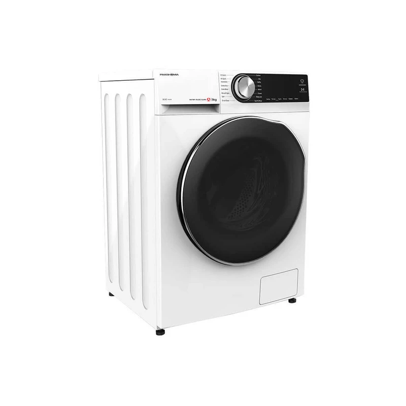 پخش لباسشویی اتوماتیک 9کیلویی پاکشوما بخارشوردار سفید مدل BWF 40107 iWT   تک و عمده کدP567