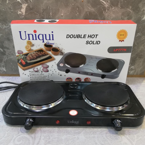 پخش اجاق دوقلو برقی یونیک تک و عمده کد G4706