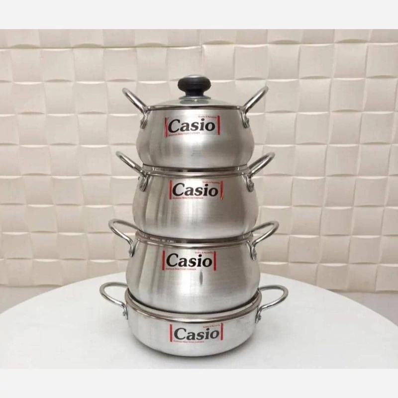 پخش سرویس ۸ پارچه پخت‌وپز برند کاسیو (Casio) تک و عمده کد t1171