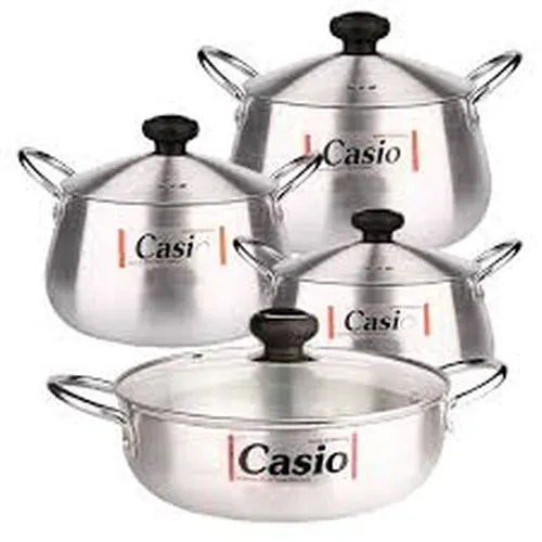 پخش سرویس ۸ پارچه پخت‌وپز برند کاسیو (Casio) تک و عمده کد t1171