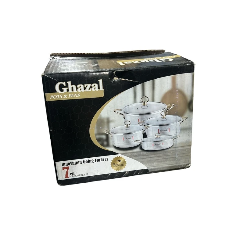 پخش سرویس قابلمه ۷ پارچه غزل تک و عمده کد t1173