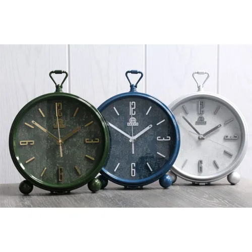 ساعت رومیزی گوچی طرح صفحه کاغذ دیواری تک و عمده کد G4717