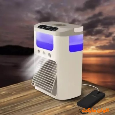 پخش پنکه برقی  مدل K918 با مه پاش کد E487 تک و  عمده